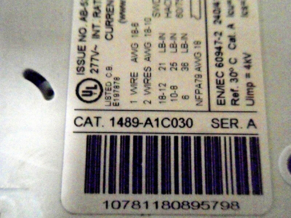 Allen-Bradley 1489-A1C030 Circuit Breaker