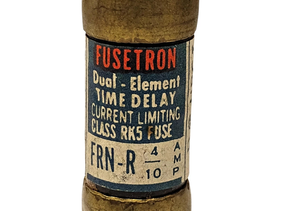 Bussmann FRN-R-4/10 250VAC/125VDC 0.4 A Current-Limiting Time-Delay Fuses