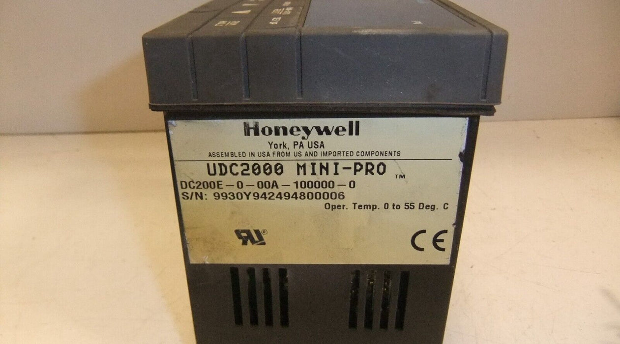 Honeywell UDC2000 MiniPro UDC200E-0-00A-100000-0