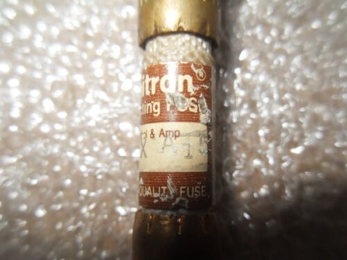 5 Limitron KGXA15 600Vac Fast-Acting Fuses