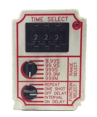 Dayton 6A855 120 V AC 10 A 11-Pin Solid State Time Delay Relay