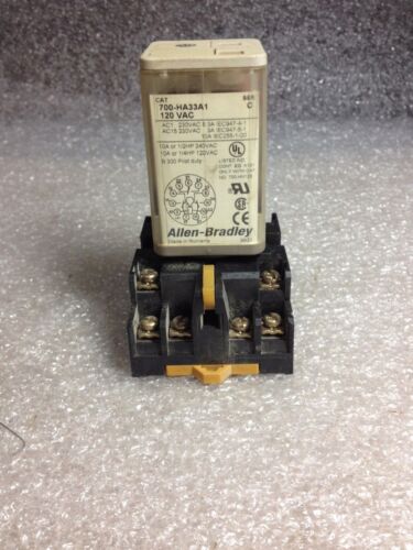 Allen-Bradley 700-HA33A1 Relay with Base