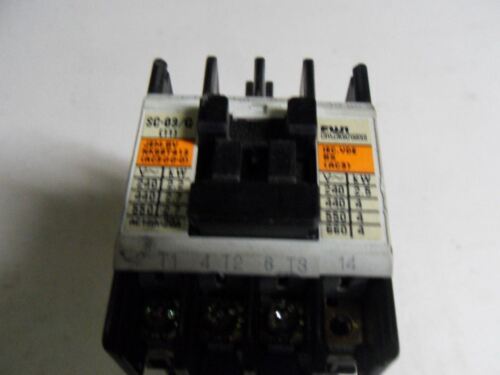 1 Fuji SC-03/G MAGNETIC CONTACTOR