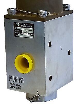 Teledyne Hydra-Power HPS124580 HPS124100-8 125VDC Hydraulic Solenoid Valve