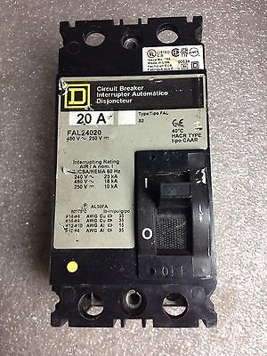 Square D FAL24020 Molded Circuit Breaker