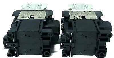 Fuji Electric SC-E02P 9 A Contactor w/ 120 VAC Coil and SZ-A22 Auxiliary Contact