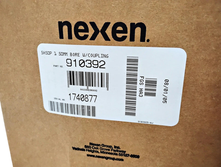 Nexen 910392 5H 50P 50 mm Air Engaged Tooth Clutch