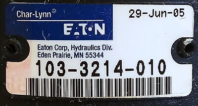Eaton 103-3214-010 Char-Lynn Hydraulic Motor with Shaft Key
