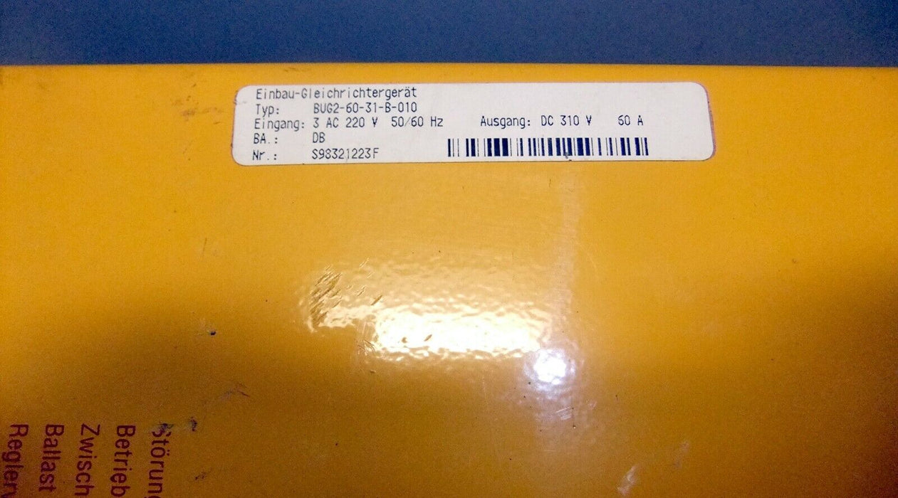 Baumuller Servo Drive BUG2-60-31-B-010