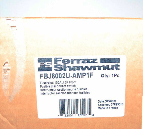 Ferraz Shawmut FBJ8002U-AMP1F FUSIBLE DISCONNECT SWITCH