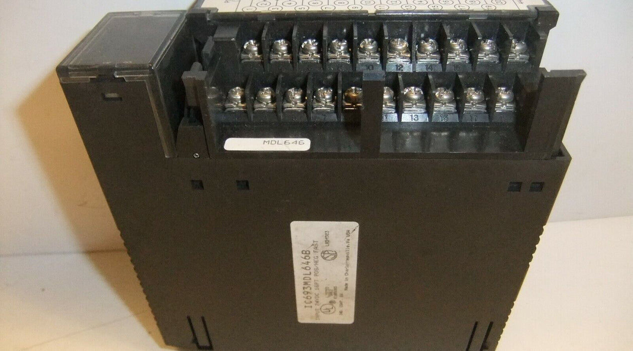 GE Fanuc IC693MDL646B Input Module