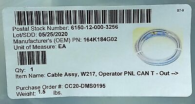 Turck 164K184G02 W217 PLC Cable Assembly