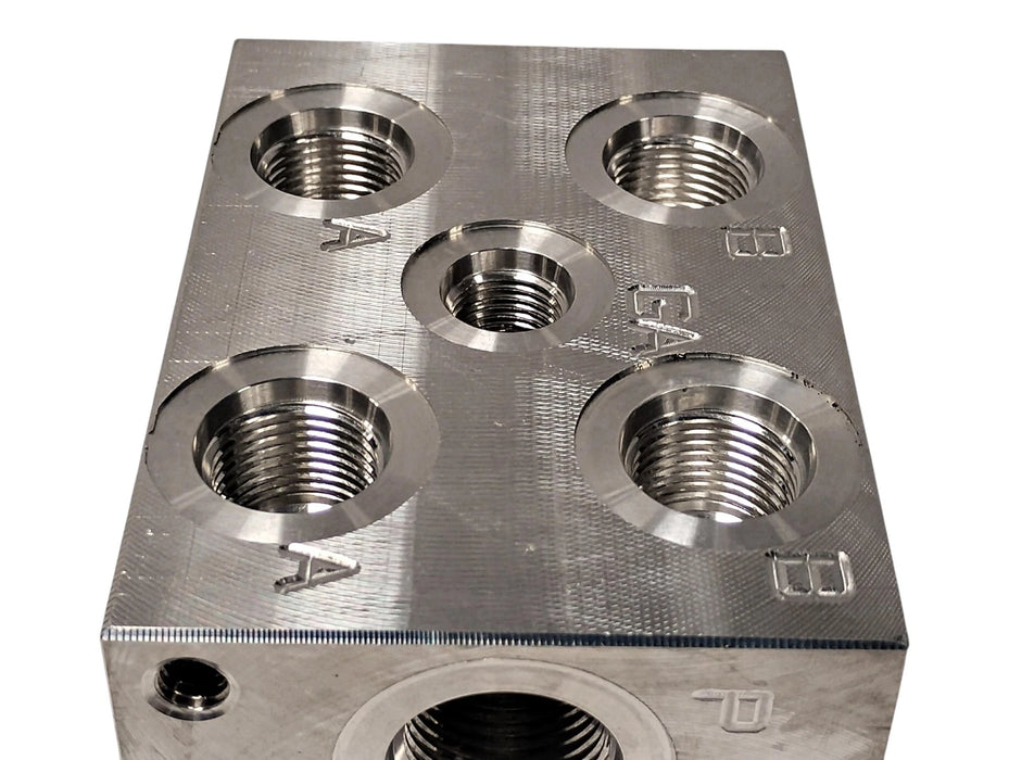 DAMAN AD03P022S Aluminum Valve Manifold