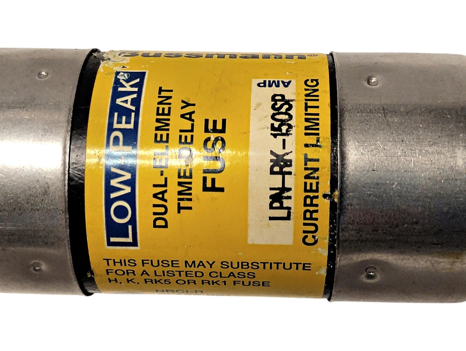 Bussmann LPN-RK-150SP 250 V AC/DC 150 A Current-Limiting Time-Delay Fuse