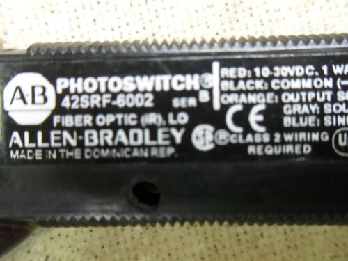 Allen-Bradley 42SRF-6002 PHOTOSWITCH