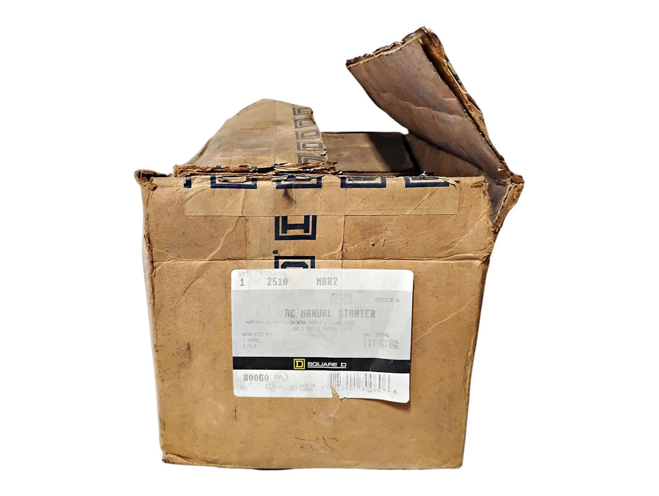Square D 2510MBR2 600 V AC 3 PH 3 P 5 HP NEMA 7/9 Explosion Proof Manual Starter