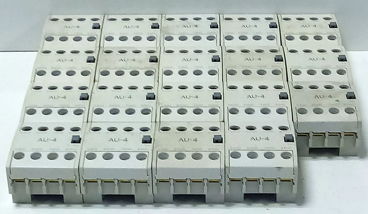 LSIS AU-4-4A Top Mounted Auxiliary Contact Block w/ 4 NO Contacts