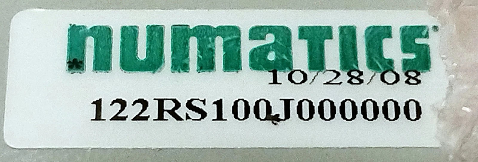 Numatics 122RS100J000000 Pneumatic Regulator and Manifold