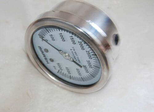 MARSH BELLOFRAM H20982PE HYDRAULIC GAUGE