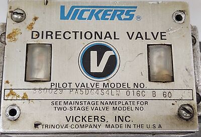 Vickers PA5DG4S4LW-016C-B-60 880029 Directional Control Valve