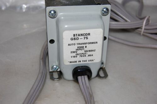 Stancor Auto Transformer GSD-75