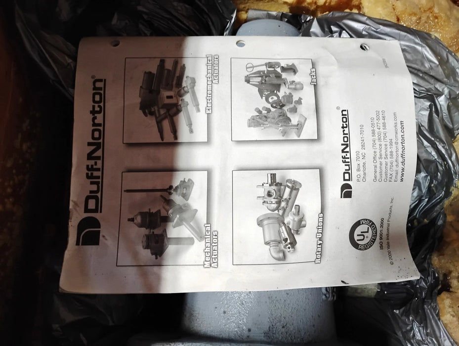 Duff Norton M9415/M9414 9512587 Anti-Backlash Actuator