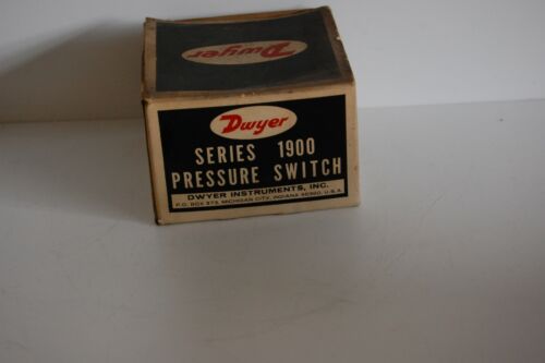 Dwyer 1911-1 Compact Pressure Switch