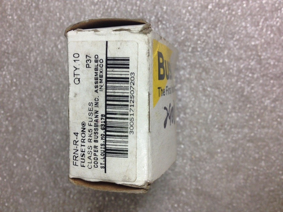 6 Bussmann FRN-R-4 Fuses