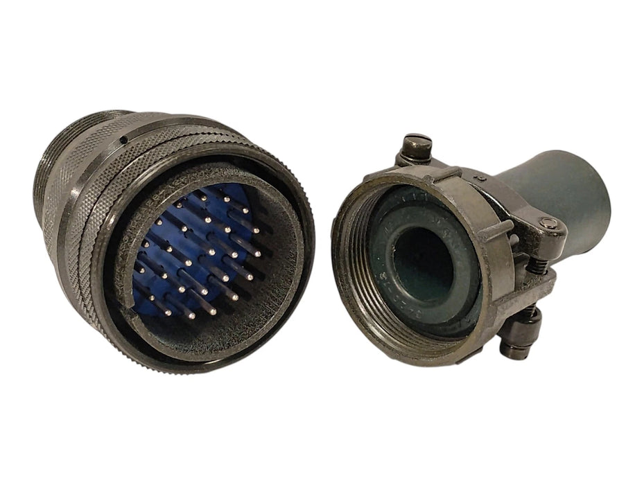 Amphenol MS3106A28-12P and 3420-12 2 pc Connector Set