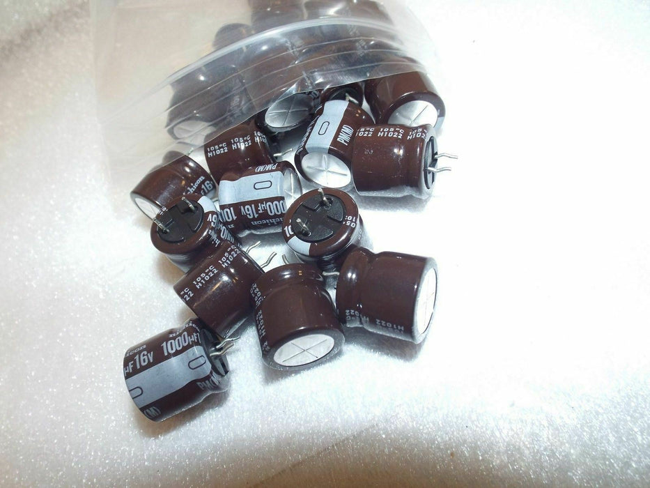 23 Nichicon Aluminum Electrolytic Capacitors 1000UF