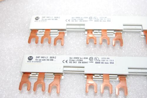 Allen-Bradley 140-L1 COMMONING LINK LOT OF 4