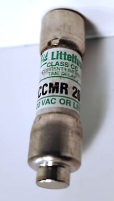 Littelfuse CCMR-20 600 V AC 20 A Current-Limiting Time-Delay Fuses