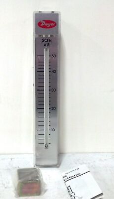 Dwyer RMB-52 5-50 SCFH Rate-Master Variable Area Flowmeter