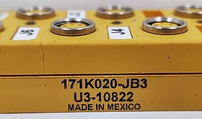 Turck 171K020-JB3 U3-10822 M16 PLC Junction Box