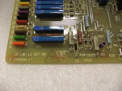 GE Load Limit / Set 117D6694G2