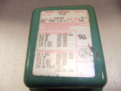 ASCO Pressure Switch PC11B