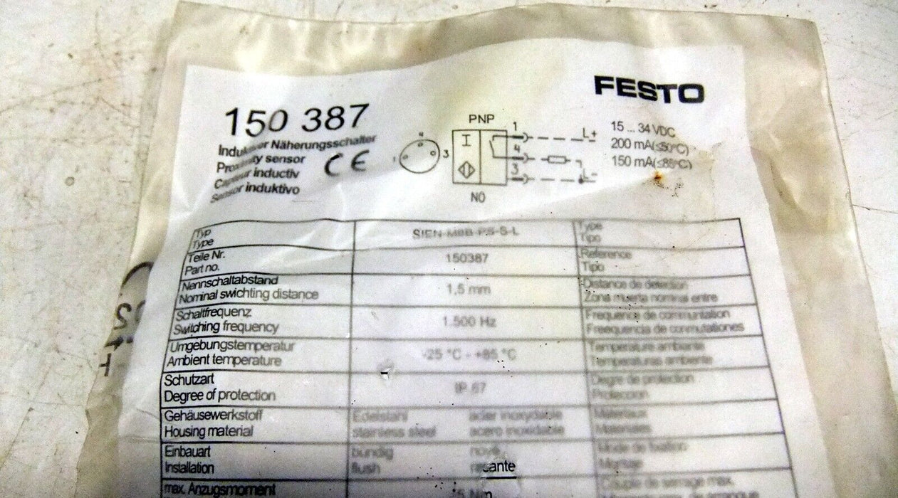 Festo Proximity Sensor 150387