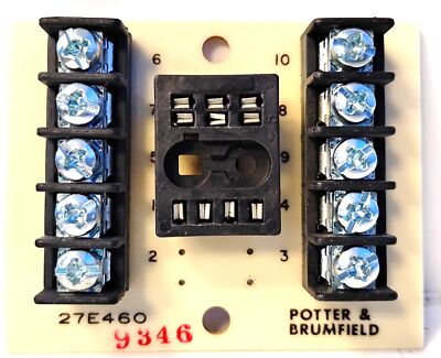 Potter & Brumfield 27E460 10 A Relay Socket