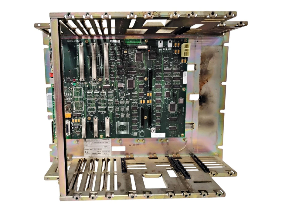 Allen-Bradley 8520-PX3-EXEC2-M-SM4-1-2-3 115/230 V 9/Series CNC Module Rack