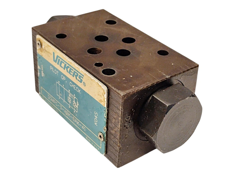 Vickers DGMPC-3-ABK-BAK-41 315 bar Pilot Operated Hydraulic Double Check Valve