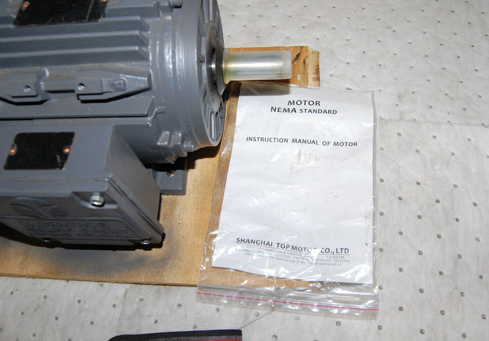 SHANGHAI GR3-CI-TF-143T-4-B-D-1 THREE PHASE MOTOR
