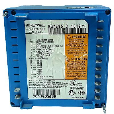 Honeywell RM7895C1012 120 V AC Burner Control Unit