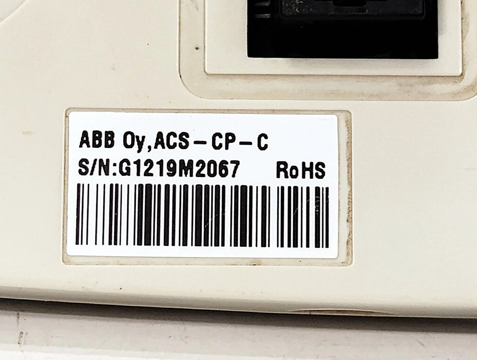 ABB ACS-CP-C Interface Control Pad w/ LCD Display