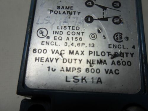 Microswitch LSK1A Switch