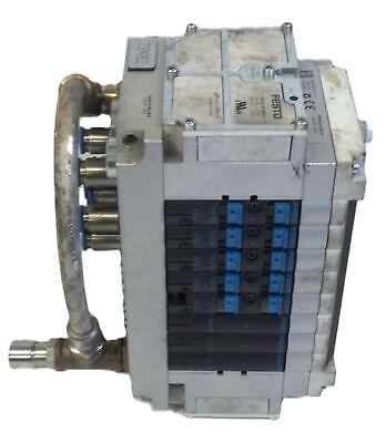 Festo CPV14-GE-DI02-8 Electrical Interface w/ Pneumatic Valve Manifold Assembly