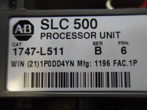 1 Allen-Bradley 1746-A7 7 SLOT RACK ASSEMBLY