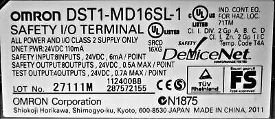 Omron DST1-MD16SL-1 Safety Input / Output Terminal