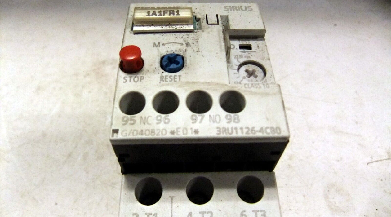 Siemens Overload Relay 3RU1126-4CB0