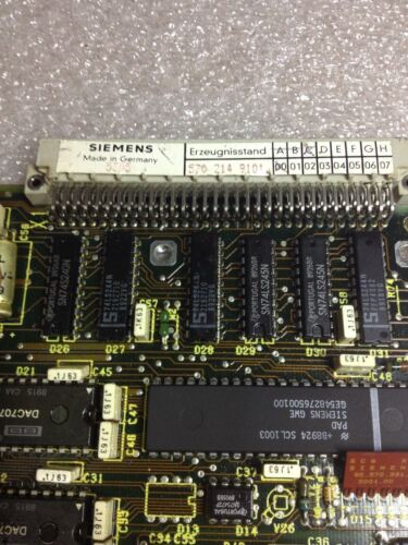 Siemens 6FX1121-4BA01 SERVO INTERFACE CARD