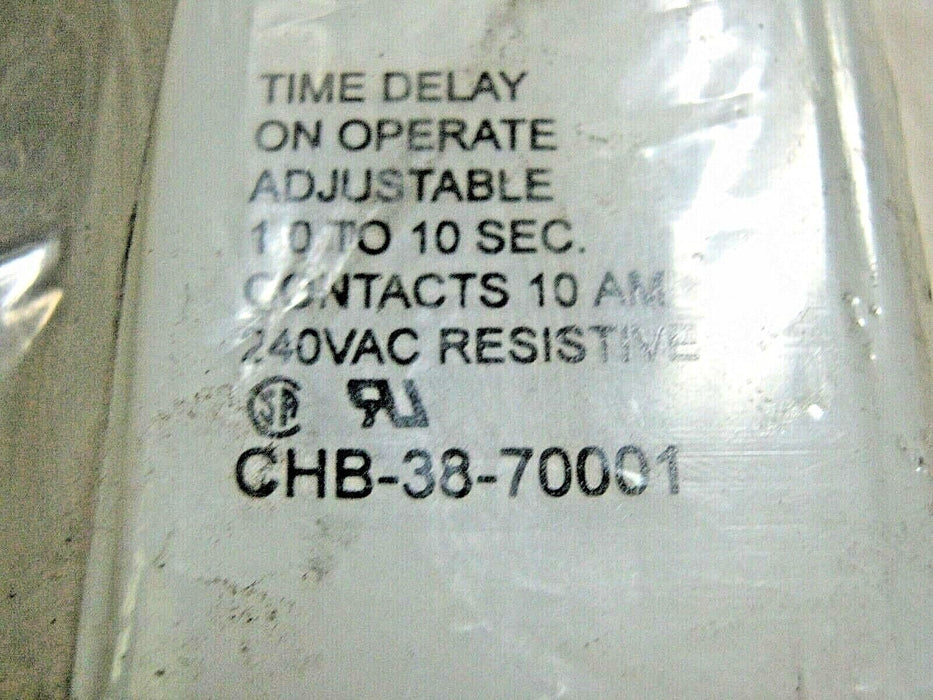Potter & Brumfield CHB-38-70001 Time Delay Relay